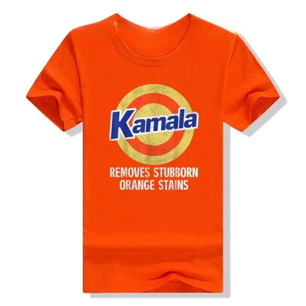 Kamala Harris Removes Stubborn Orange Stains 2024 T-Shirt #1 - Image 4