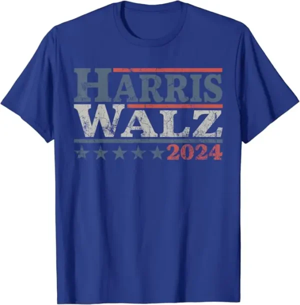 Harris Walz 2024 T-Shirt #1 - Image 4