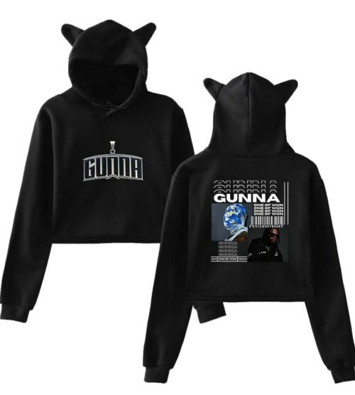 Gunna Cropped Hoodie #4