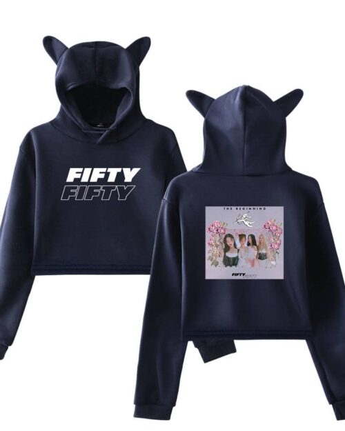 Fifty Fifty Cropped Hoodie #2