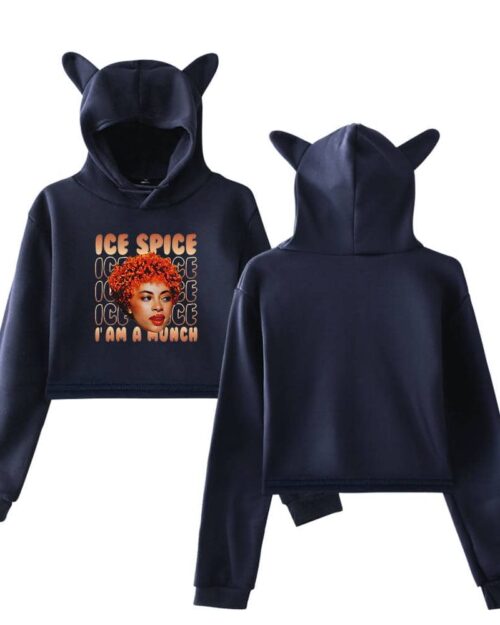 Ice Spice Cropped Hoodie #2