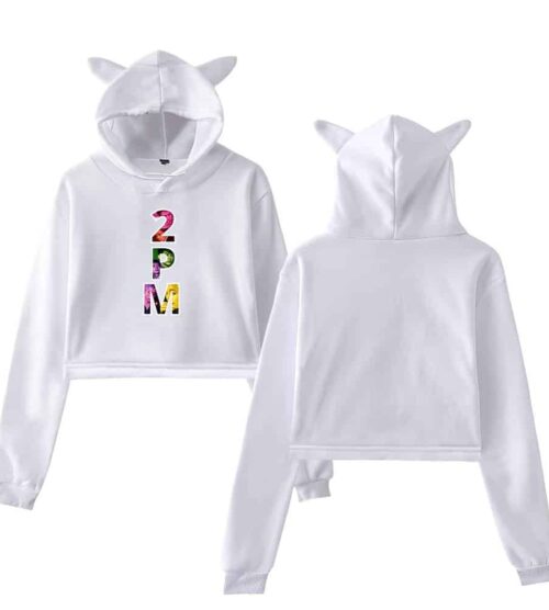 2PM Cropped Hoodie #1