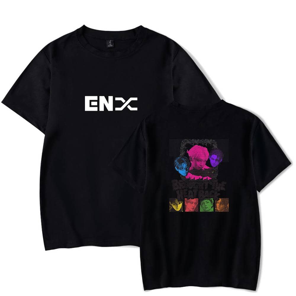 ENY - Streetwear graphic t-shirts with vibrant character art and bold logo design. Perfect for fans of pop culture and unique fashion styles. Made from comfortable, high-quality cotton fabric.