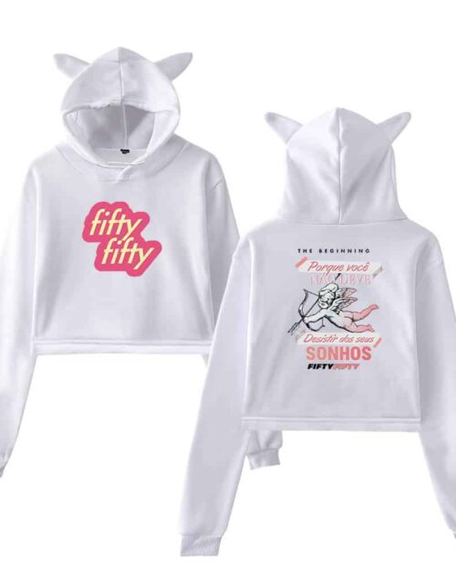 Fifty Fifty Cropped Hoodie #1
