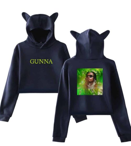 Gunna Cropped Hoodie #2