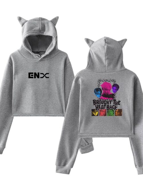Enhypen Cropped Hoodie #3