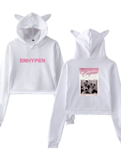 Enhypen Cropped Hoodie #1