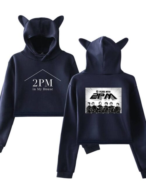 2PM Cropped Hoodie #2