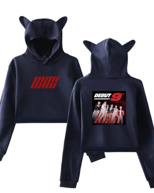 iKon Cropped Hoodie #2