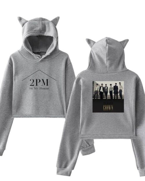 2PM Cropped Hoodie #3