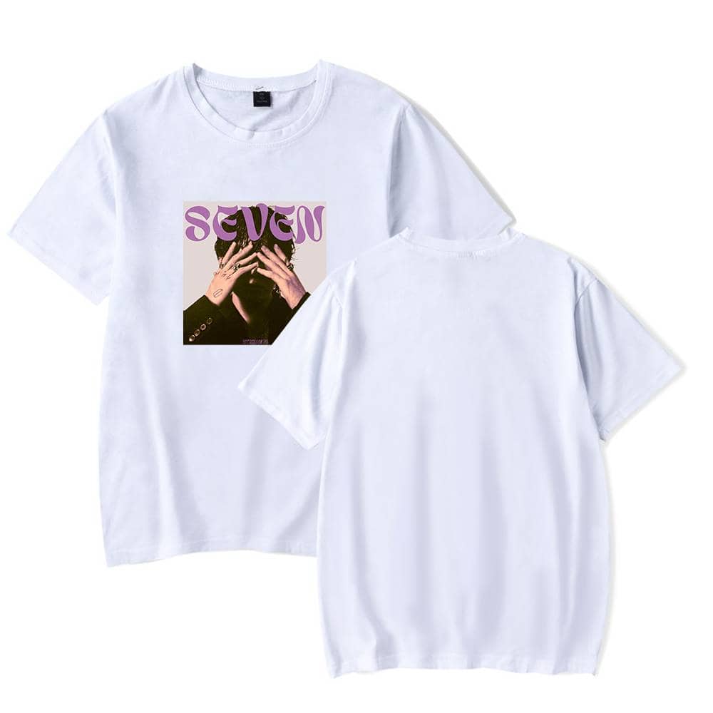 Seventeen T-shirt featuring BTS Jimin album cover art, perfect for K-pop fans and merchandise collectors. High-quality cotton, stylish and comfortable for everyday wear.