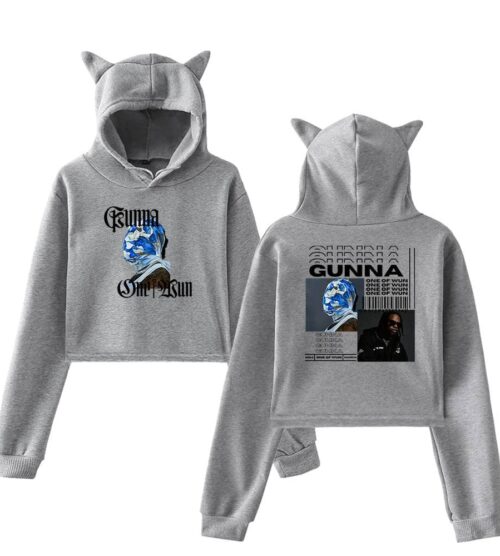 Gunna Cropped Hoodie #3