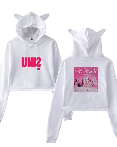 Unis Cropped Hoodie #1