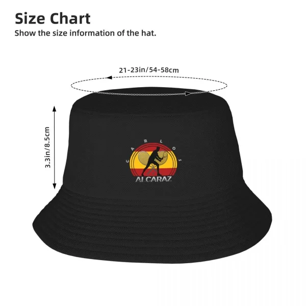 Carlos Alcaraz Tennis Bucket Hat #1 - Image 4