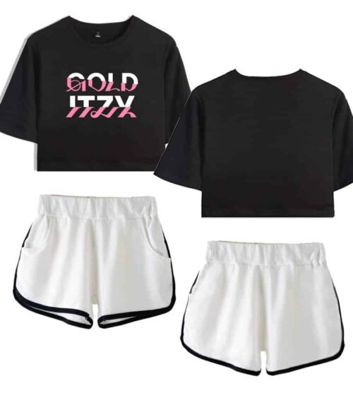 Itzy Gold Tracksuit #1