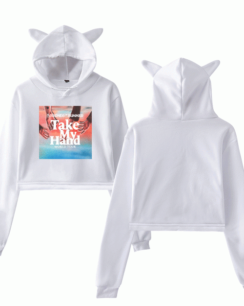 5SOS Cropped Hoodie #14